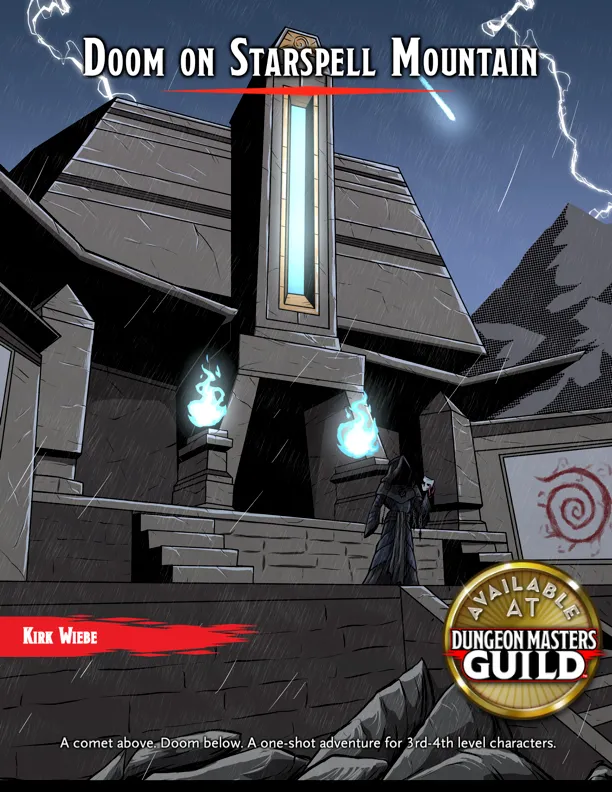 Doom on Starspell Mountain Adventure cover