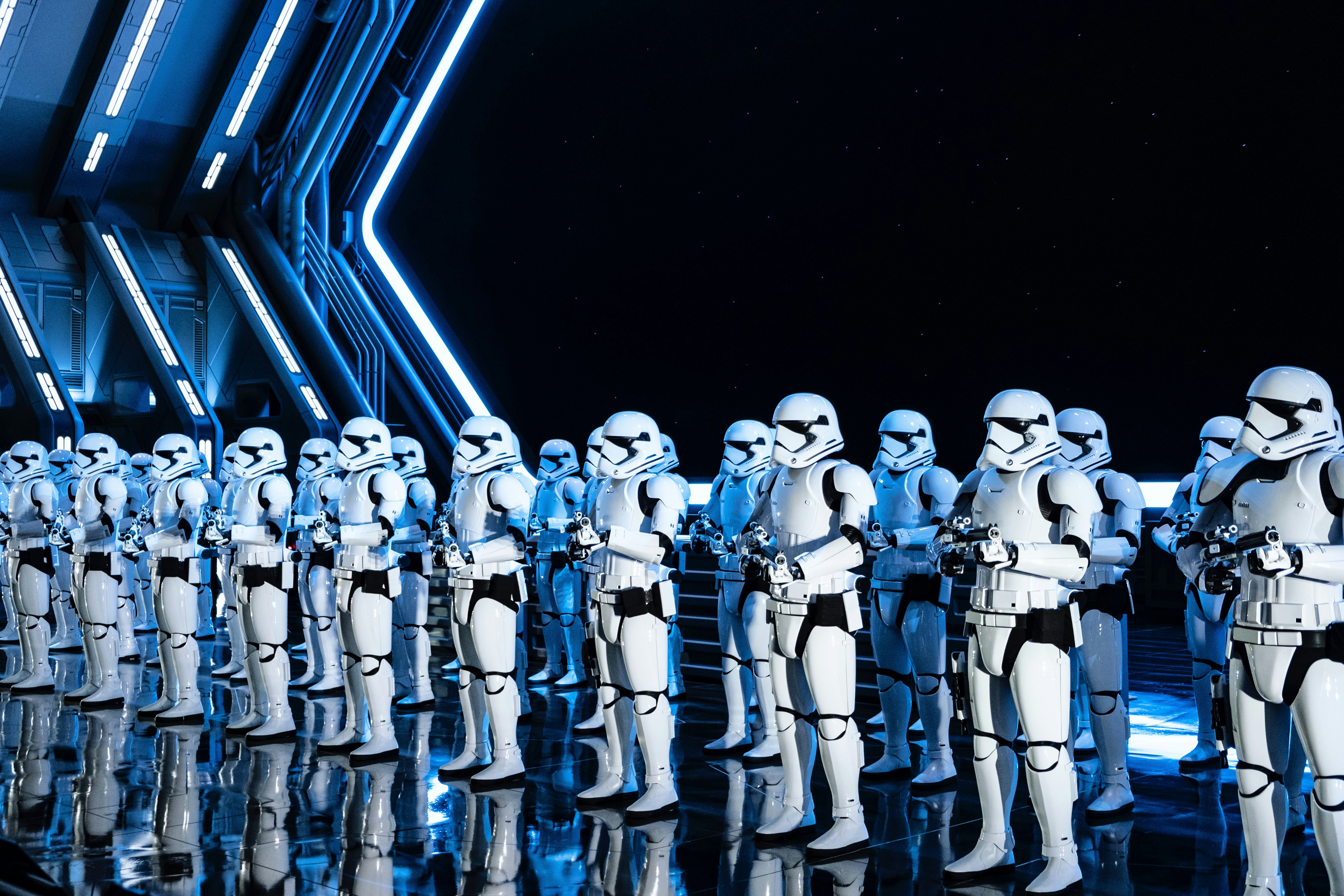 A thematic, story-driven attraction with immersive theming