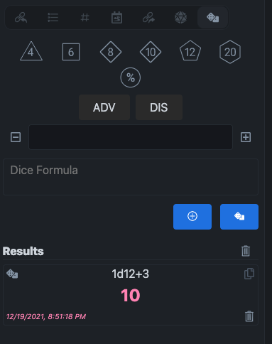 Dice Roller