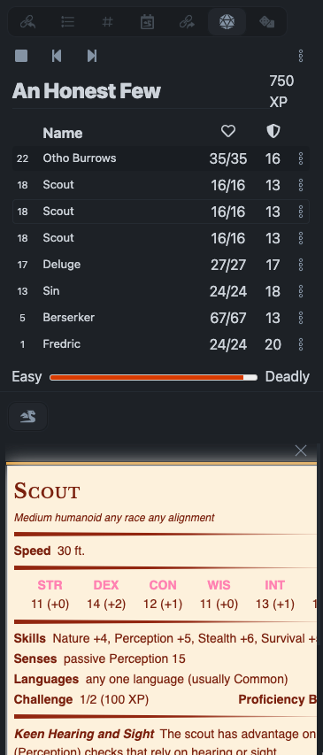 Initiative Tracker
